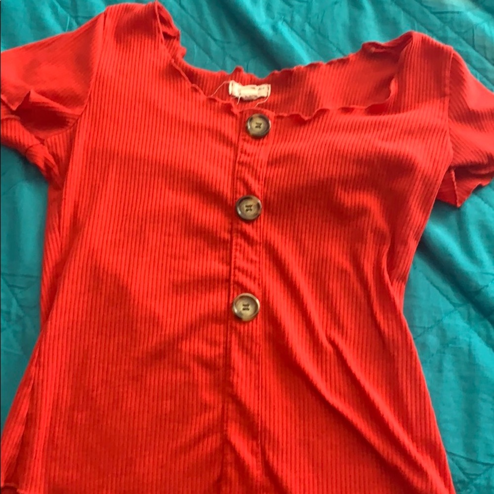 ruffled on or off the shoulder top